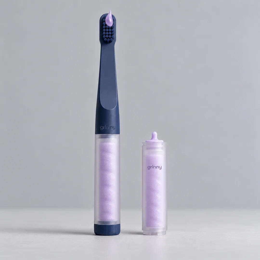 Purple paste refill concept, separate from the tablet product